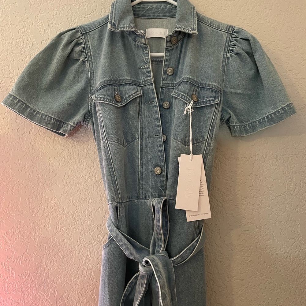 Denim jumpsuit